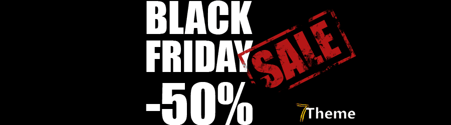 7Theme - 50% Off Black Friday