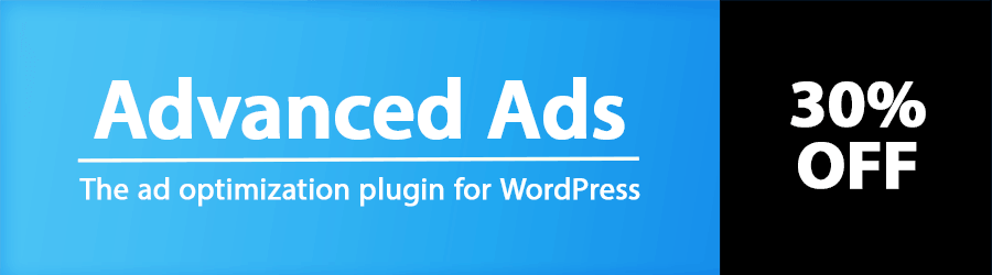 Advanced Ads - 30% off