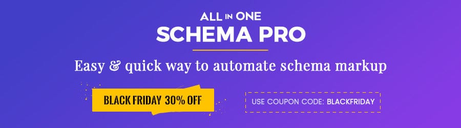 Schema Pro - 30% Off Black Friday