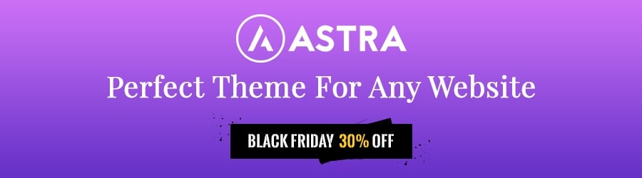 Astra Theme - 30% off