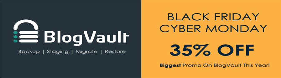 Blogvault - 35% off