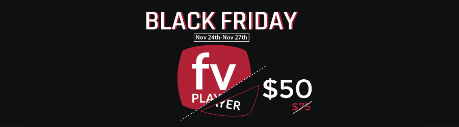 FV Player Pro - 30% off