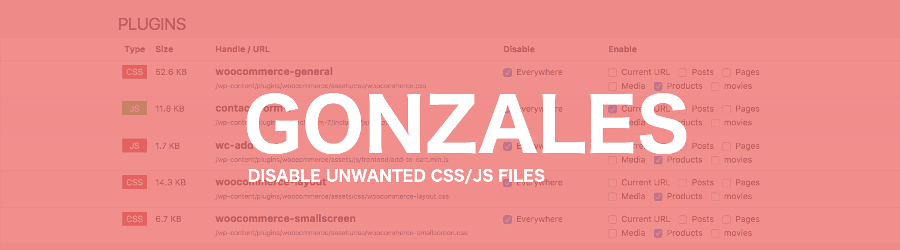Gonzales - 50% off Black Friday