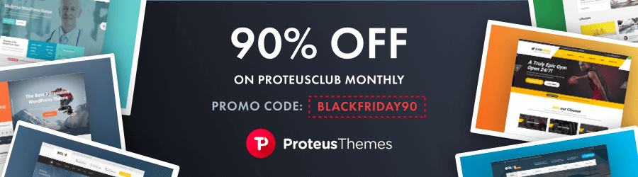 ProteusThemes - 90 off