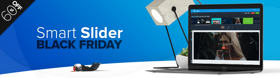 Smart Slider 3 - 60% off Black Friday