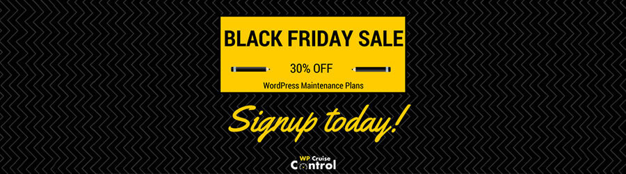 WPCruiseControl - 30% off