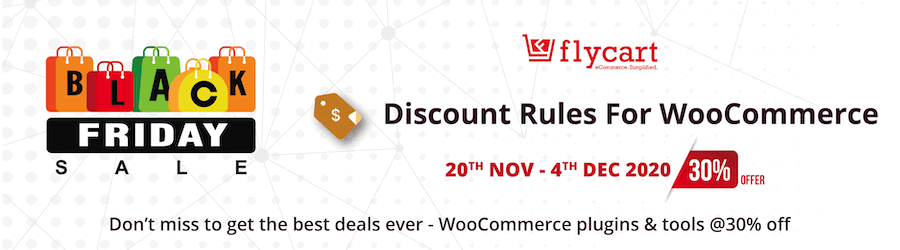 Discount Rules for WooCommerce PRO - 30% off