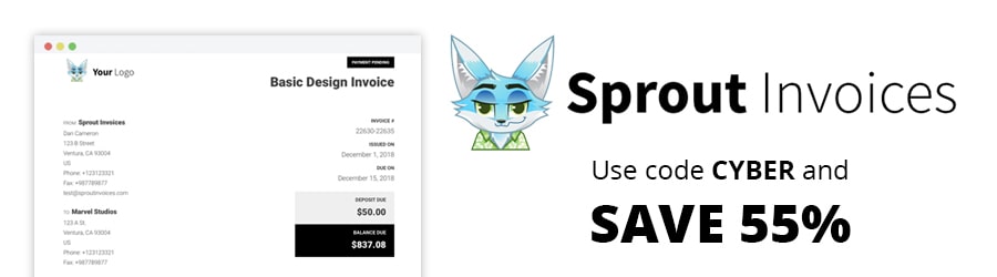 Sprout Invoices - 55% off