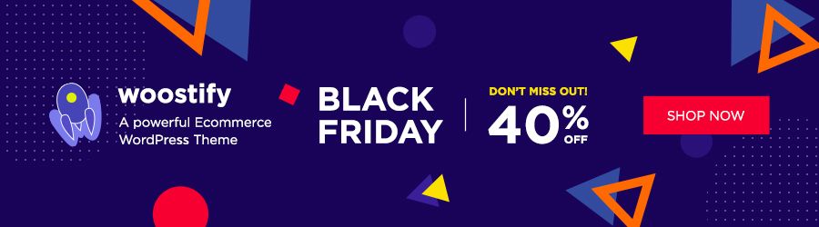 Woostify - 40% off