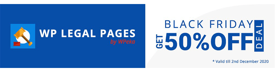 WPLegalPages Pro - 50% off