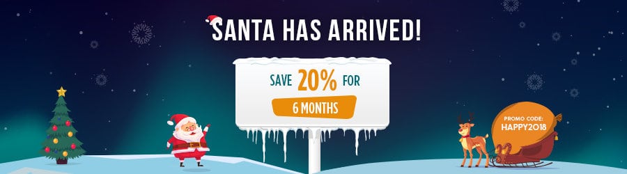 Cloudways - 20% off Christmas 2017 / New Year 2018 deal
